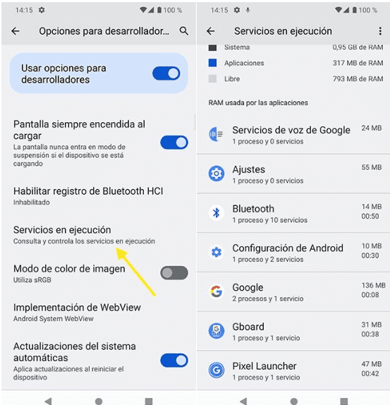 Cómo solucionar un móvil lento paso a paso-IES ROSA CHACEL 4 aplicaciones abiertas móvil