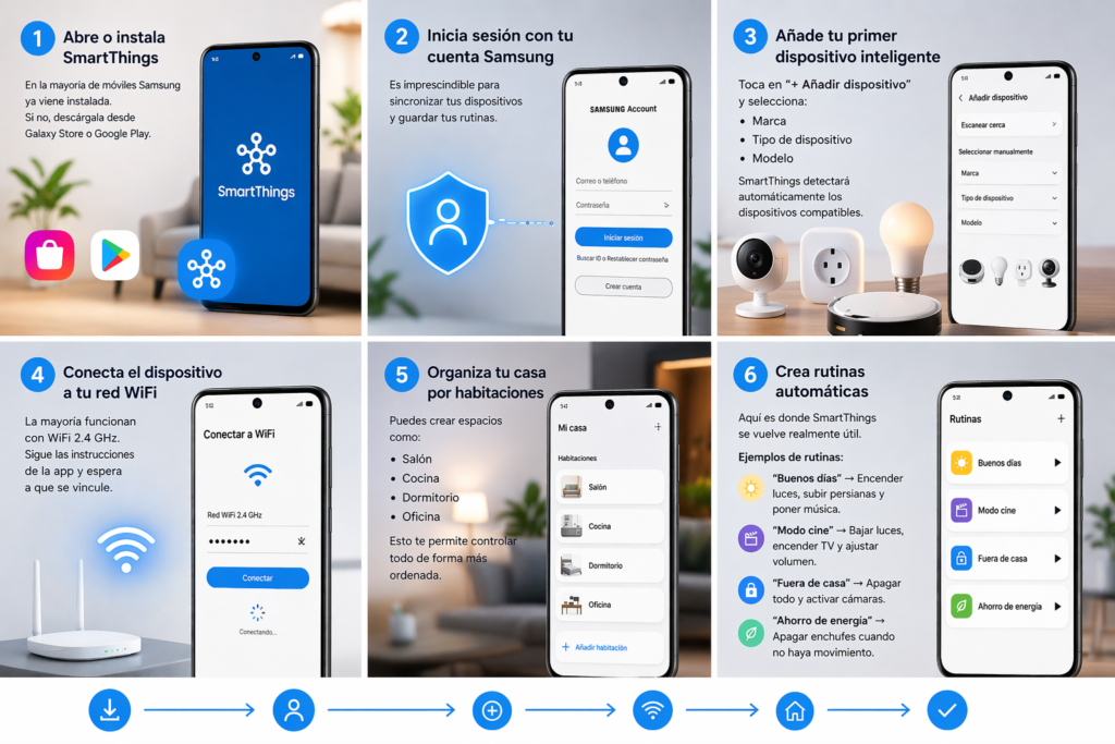 SmartThings: la guía definitiva para controlar tu casa inteligente con tu Samsung 5