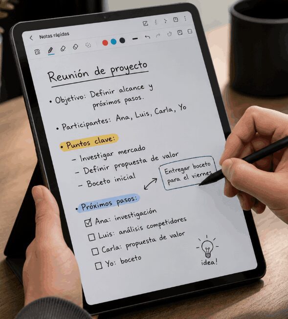Libera tu creatividad con el S Pen -Rosa Chacel 6 S Pen